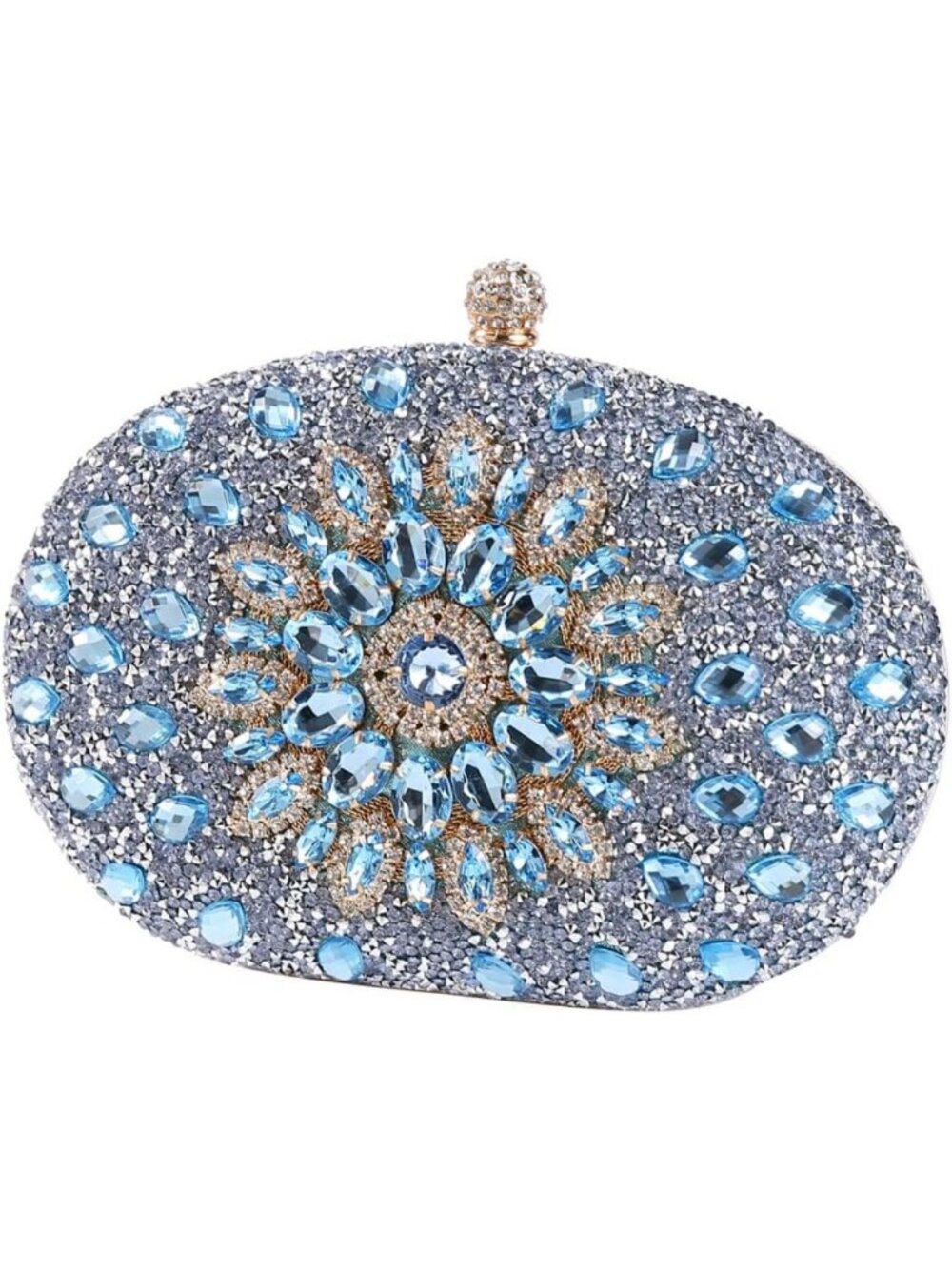 Sparkly Rhinestone Evening Clutch Purse | Luxury Handbag for Special Occasions